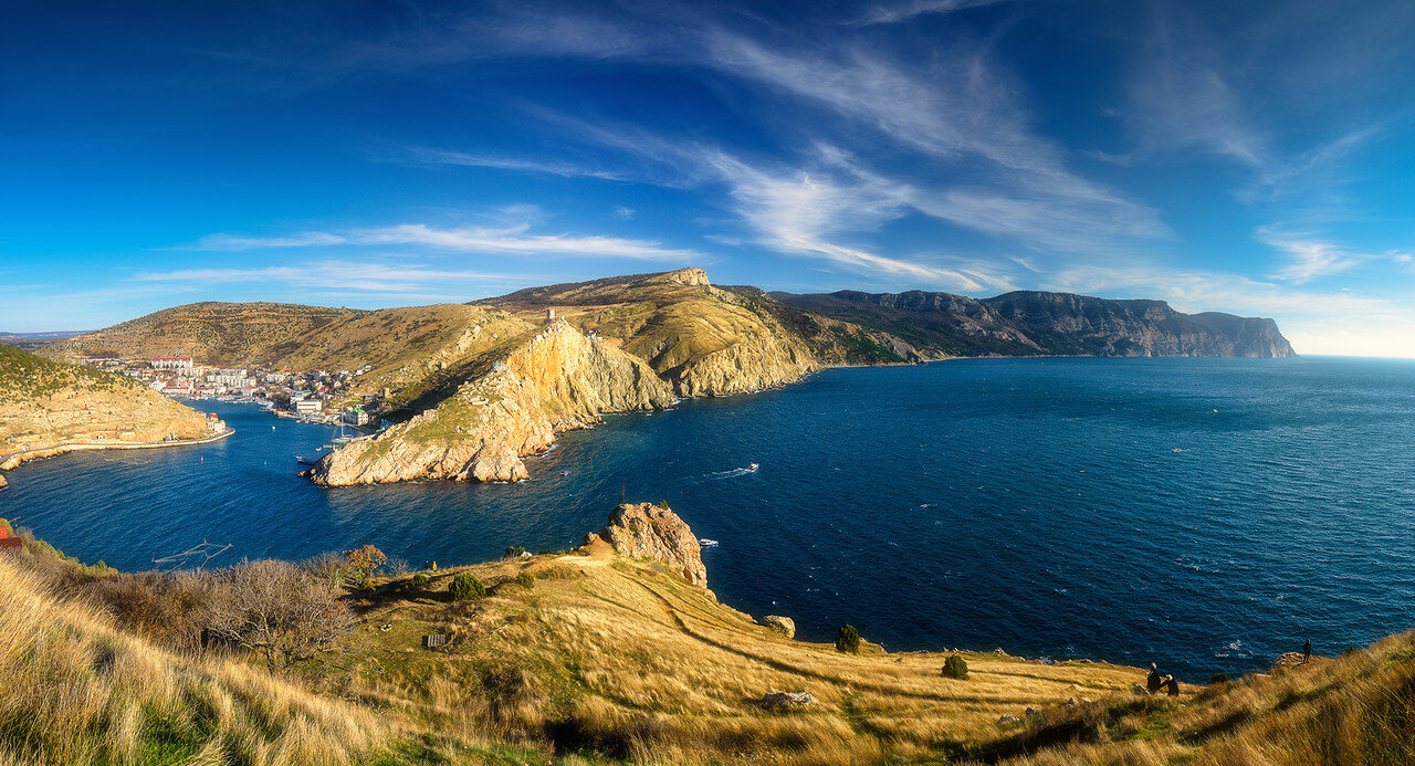 Балаклавская бухта вид с моря